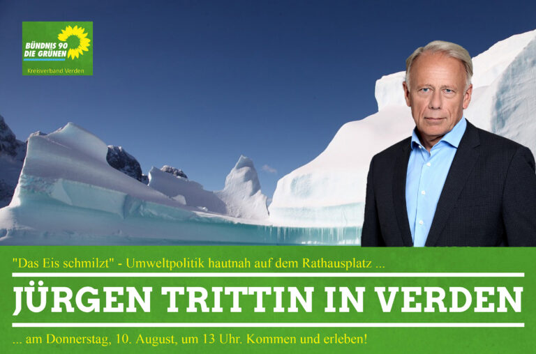 Jürgen Trittin am Donnerstag in Verden